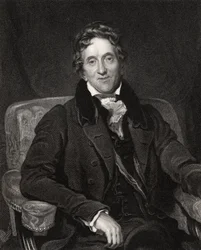 Sir John Soane, graviert von J. Thomson, aus 